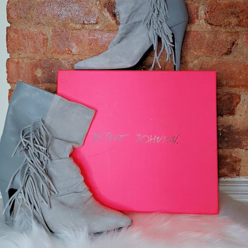 Betsey Johnson Leather Ankle Boot (Worn Once)60